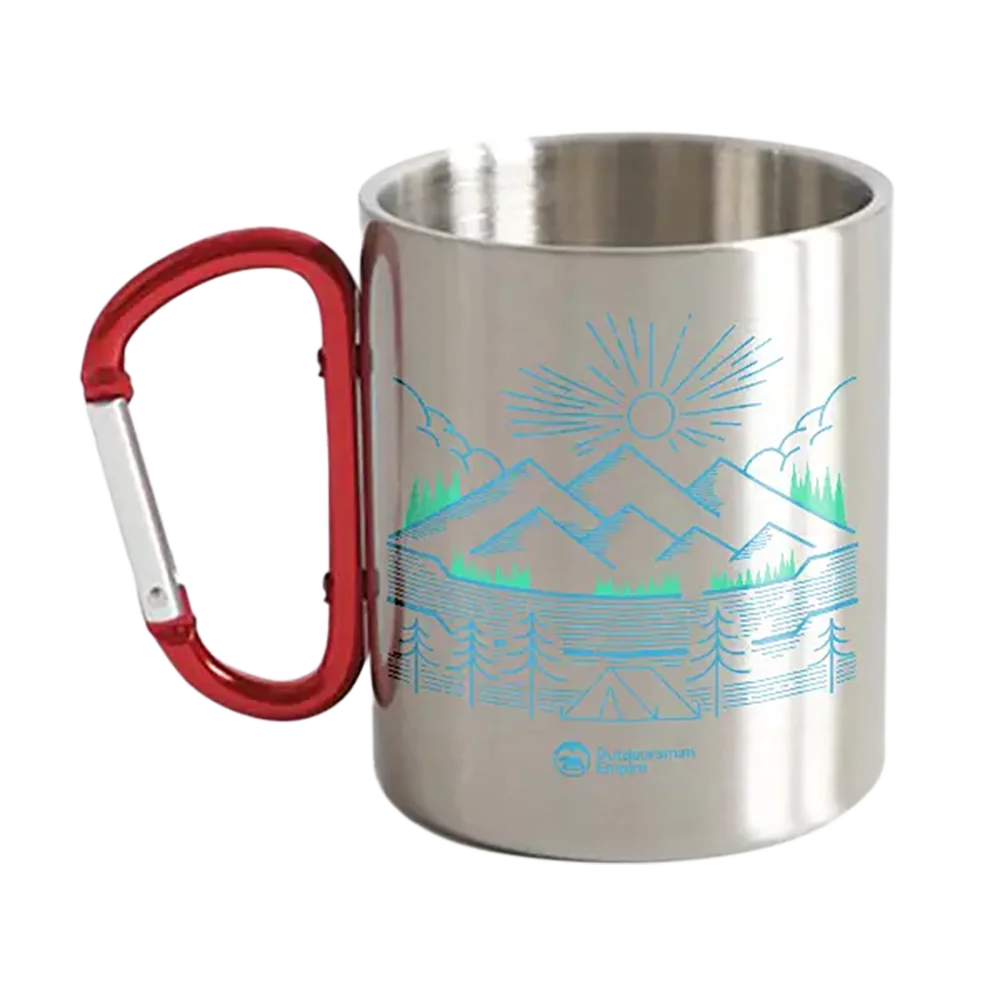 Blue Mountain Carabiner Mug 12oz