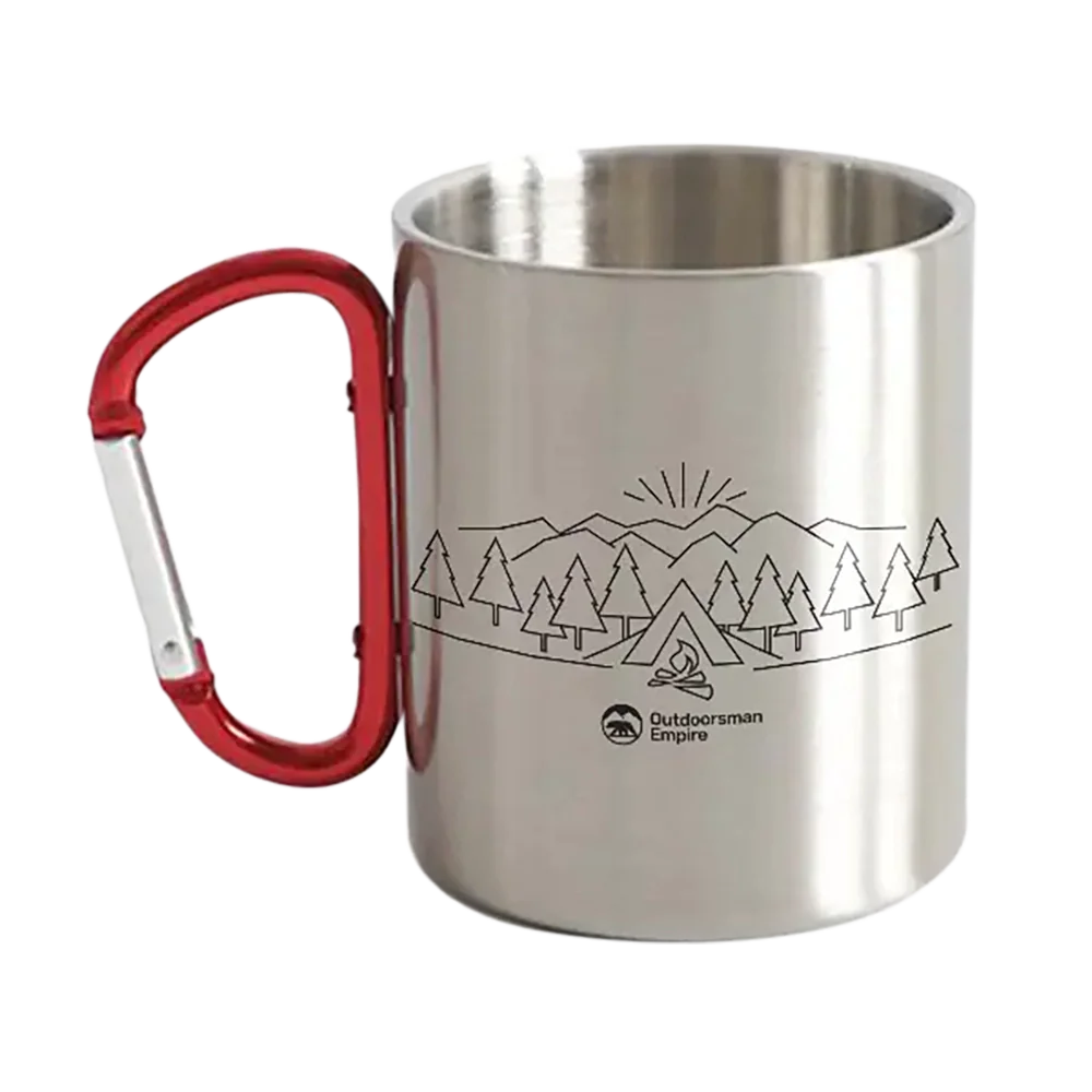 Black Mountain Carabiner Mug 12oz