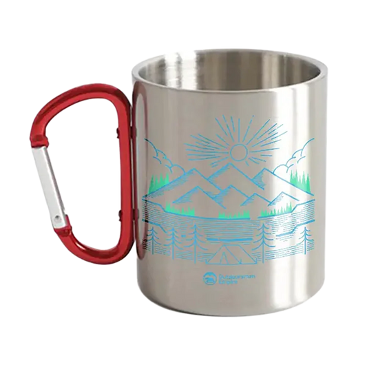 Blue Mountain Carabiner Mug 12oz