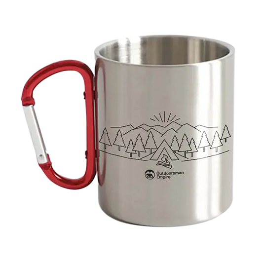 Black Mountain Carabiner Mug 12oz